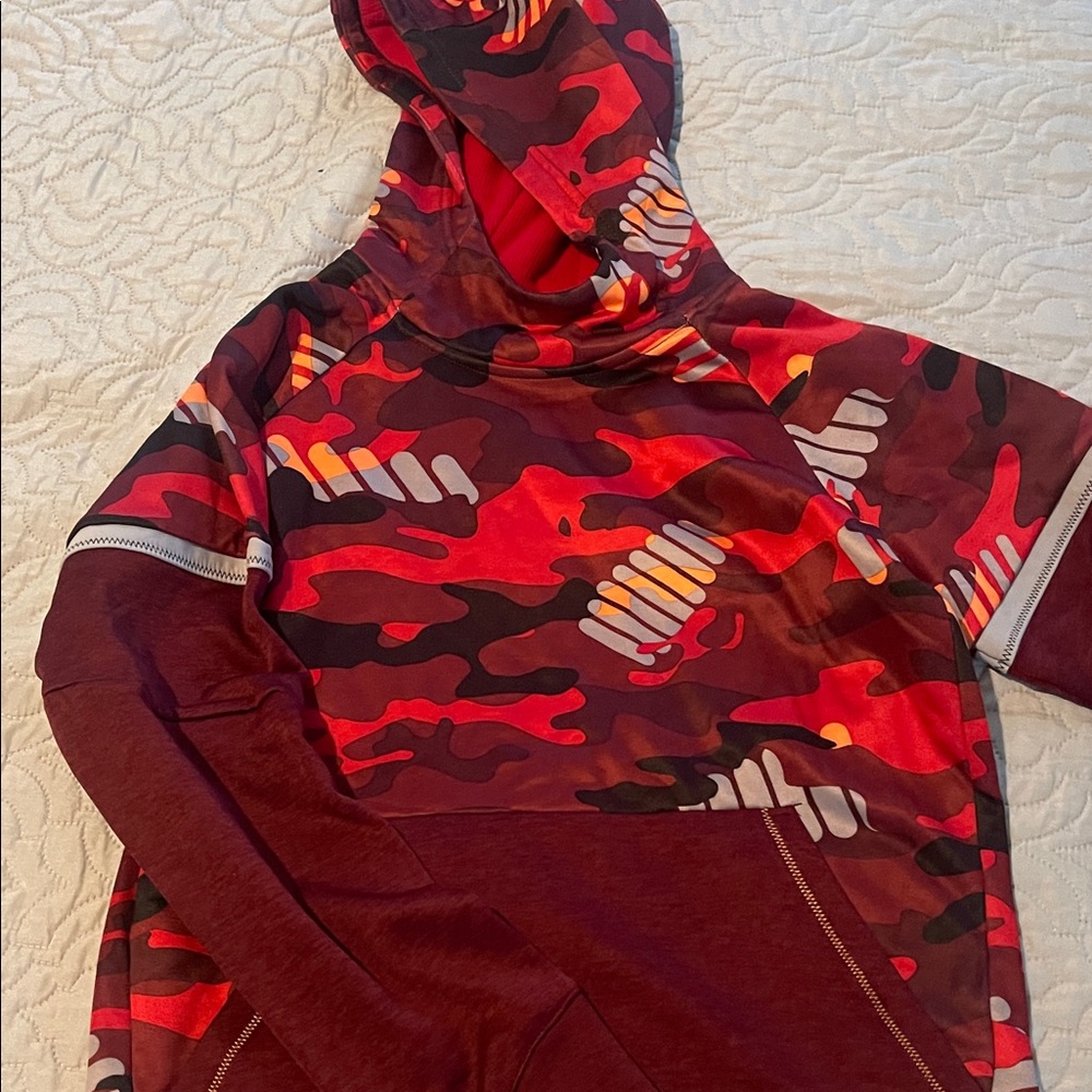 Red Camo Hoodie